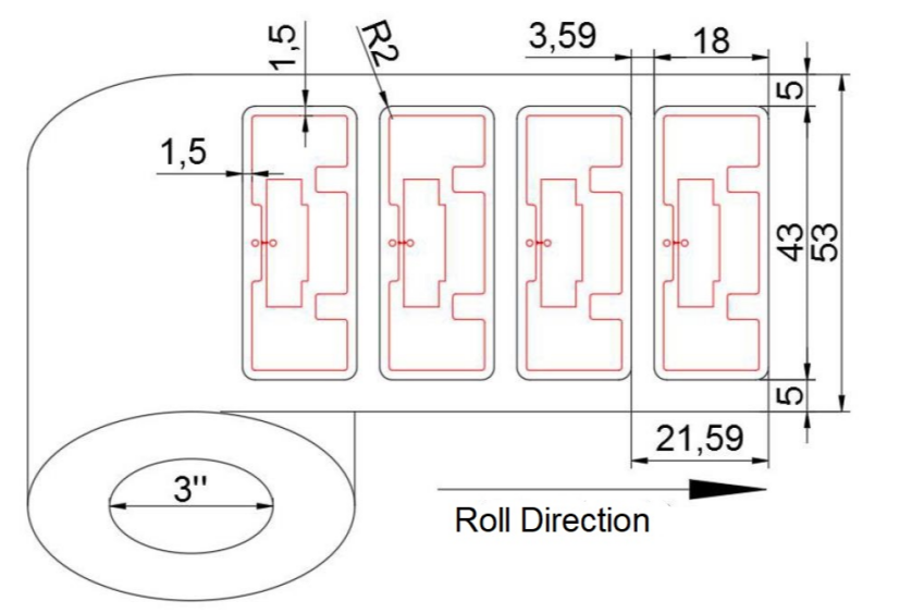 大型超市RFID 標(biāo)簽的“一次性使用”模式